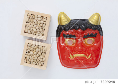 福豆と鬼の面 7299040