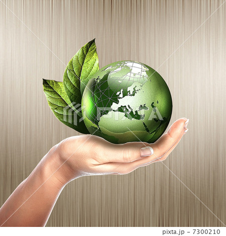 green earth with growing plant green earth with growing plant 7300210