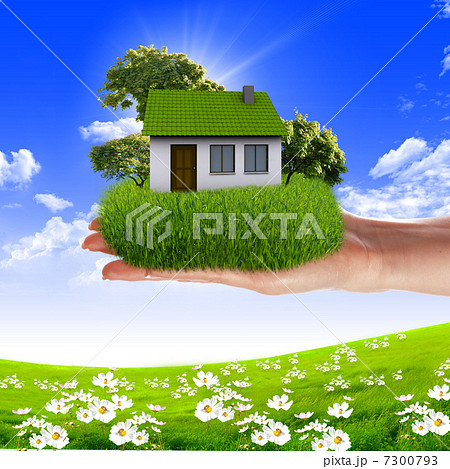 hands holding house hands holding house 7300793