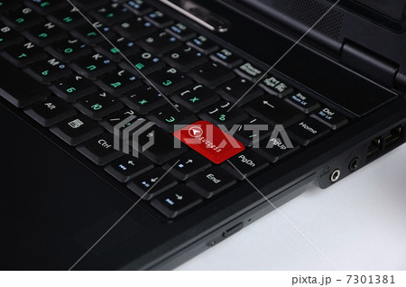 Computer keyboard with success symbol Computer keyboard with success symbol 7301381