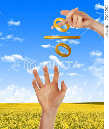 Symbol of a successful business. 7302504