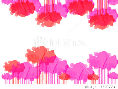 Drawing with hearts dedicated to St. Valentines Day 7303773