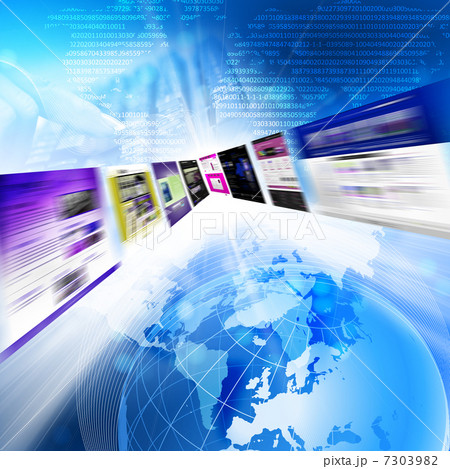 Abstract image of media streams 7303982