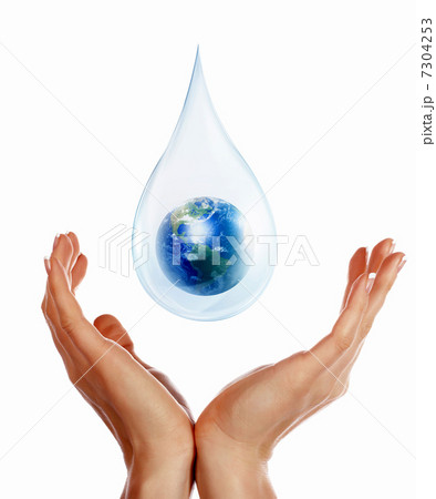 large drop of water large drop of water 7304253