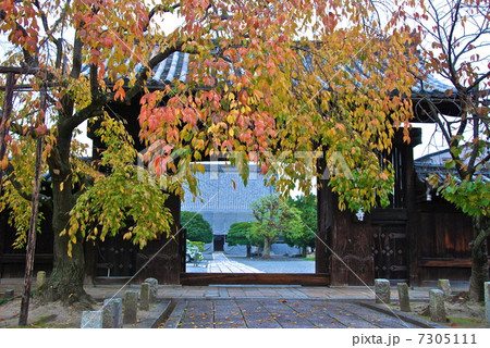 妙覚寺の「大門」（京都市上京区上御霊前通小川東入下清蔵口町） 7305111