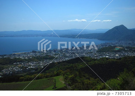 別府市街地を望む 別府市街地を望む 7305713