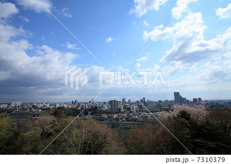 青葉城跡から望む 7310379