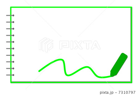 イラストのノート 7310797