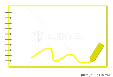 イラストのノート 7310798