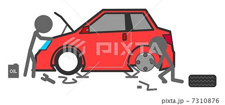 自動車整備のイラスト 7310876