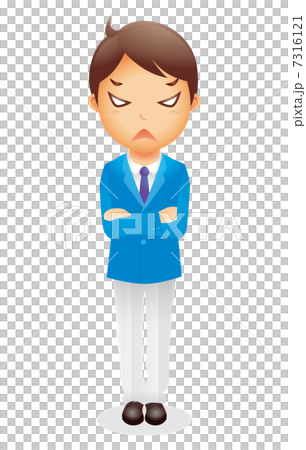 商人(淺蘭)例證 商人(淺蘭)例證 7316121