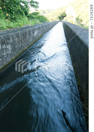 若宮井路笹無田水路橋 大分県 竹田 若宮井路笹無田水路橋 大分県 竹田 7316269