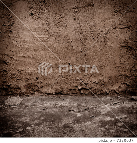 Dark industrial concrete wall and floor as background 7320637
