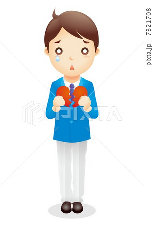 ビジネス男性（水色）イラスト 7321708