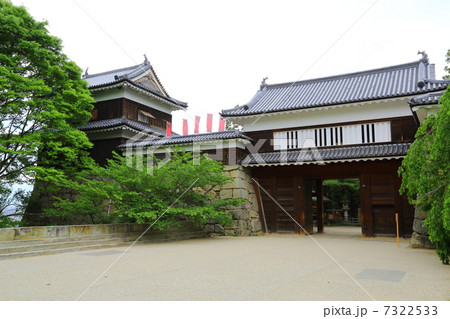 上田城跡公園　上田城　本丸南櫓と東虎口櫓門－上田にて 7322533