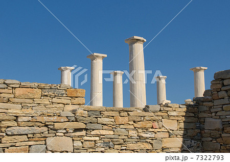 Ruins of Delos, Greece 7322793