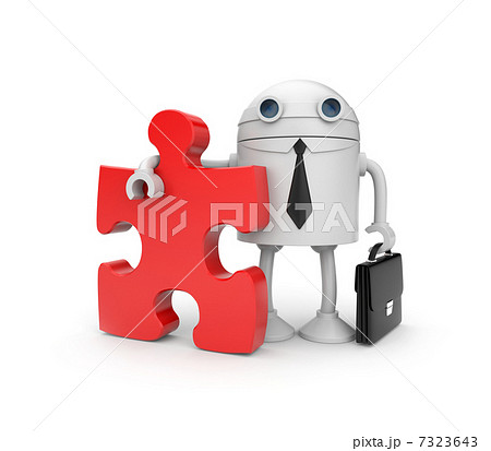 Robot businessman Robot businessman 7323643