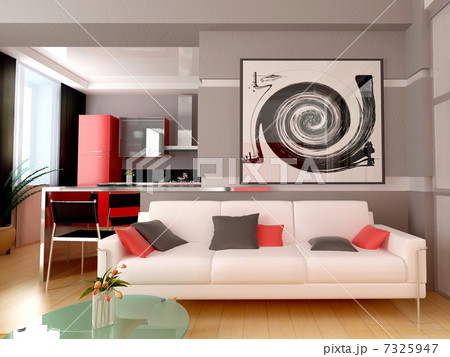 Modern interior 7325947