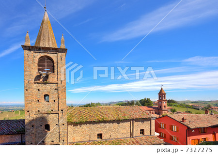 Old church in small italian town. Old church in small italian town. 7327275