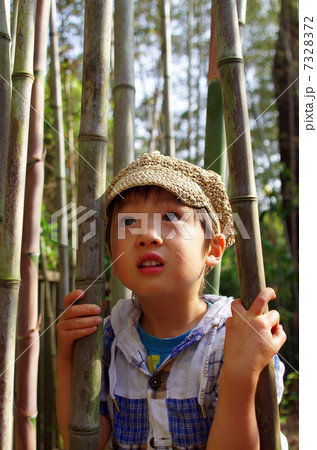 竹林と子供 竹林と子供 7328372