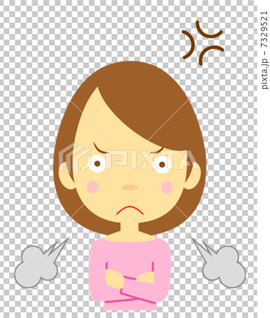 ご立腹　ママ 7329521