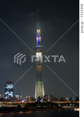 東京スカイツリーオリンピックカラー 7332408