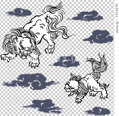 唐獅子 唐獅子 7332679