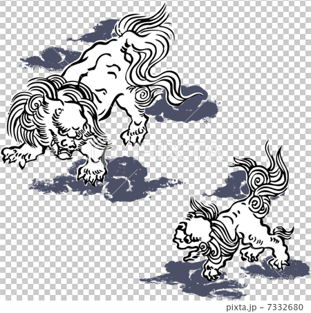唐獅子 唐獅子 7332680