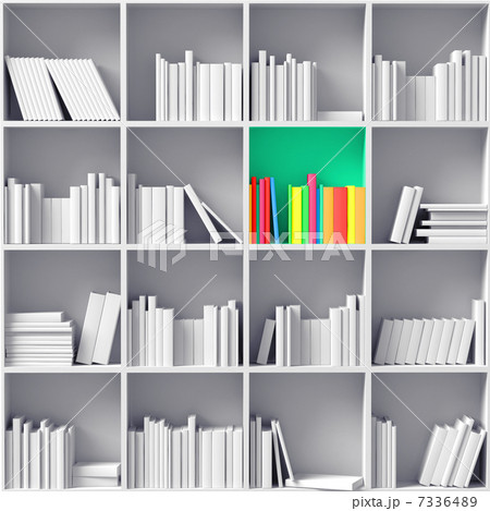 white bookshelves 7336489
