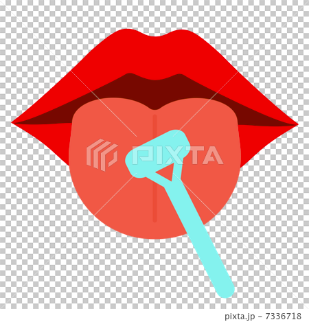 舌みがき 7336718