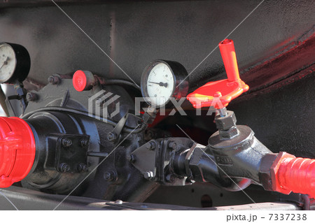 faucet and pressure gauge fire truck 7337238