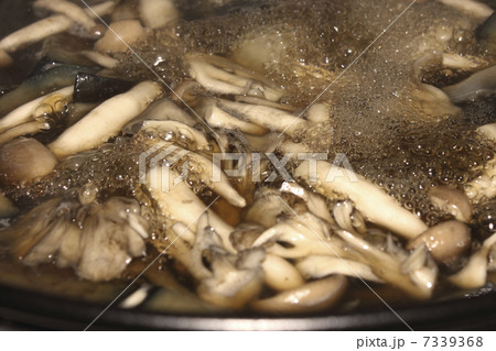 炊きたてのきのこ鍋 7339368