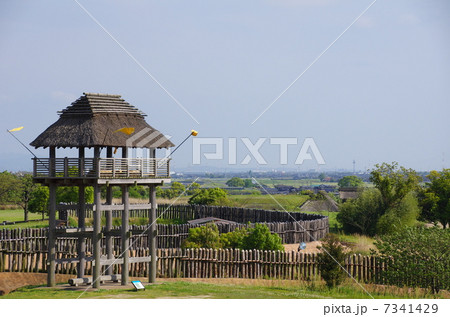 吉野ヶ里遺跡　物見櫓（佐賀県吉野ヶ里町） 7341429