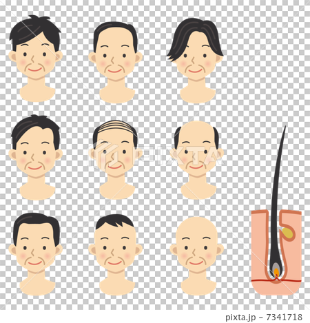 髮型 髮型 7341718