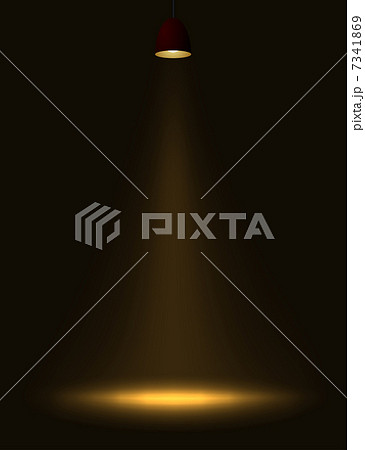 Abstract lamp light.  Easy  to change color – just change the 7341869