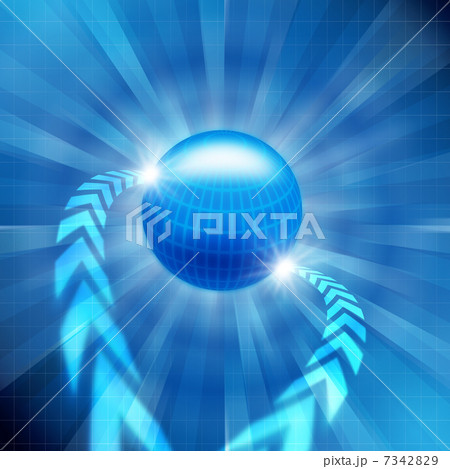 グローバルネットワークイメージ グローバルネットワークイメージ 7342829