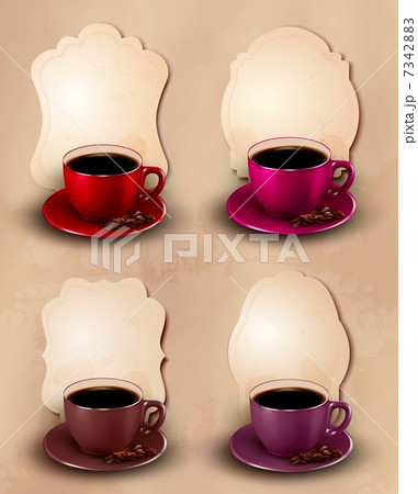 Coffee design template. Vector illustration. 7342883