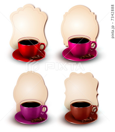 Coffee design template. Vector illustration. 7342888