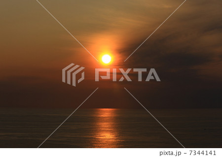多古鼻の夕日 多古鼻の夕日 7344141