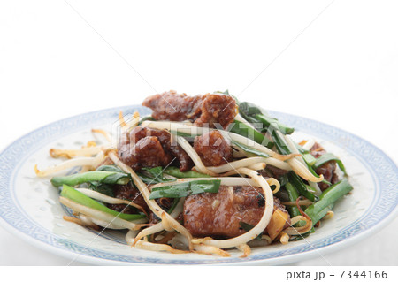 揚げレバーとニラの炒め物 揚げレバーとニラの炒め物 7344166
