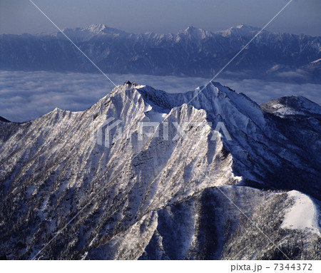 八ヶ岳と南アルプスの冬 八ヶ岳と南アルプスの冬 7344372