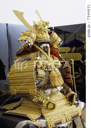 5月人形「大鎧飾り」左から半身像 7344631