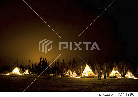 オーロラビレッジのテント 7344890