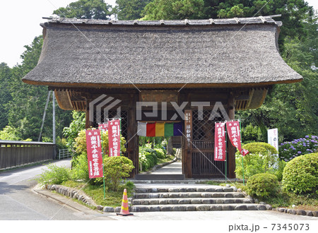 青梅散歩・塩船観音寺　仁王門 7345073