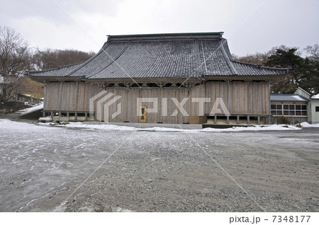 厳寒の江差・真宗大谷派江差別院 厳寒の江差・真宗大谷派江差別院 7348177