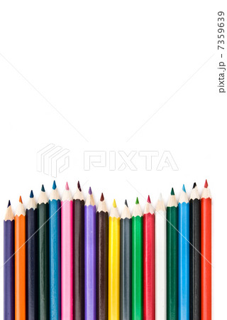 color pencils isolated on white color pencils isolated on white 7359639