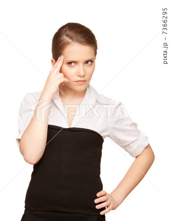 young attractive businesswoman young attractive businesswoman 7366295