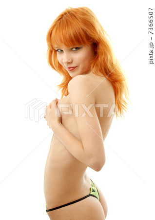 topless redhead 7366507