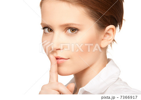 finger on lips finger on lips 7366917