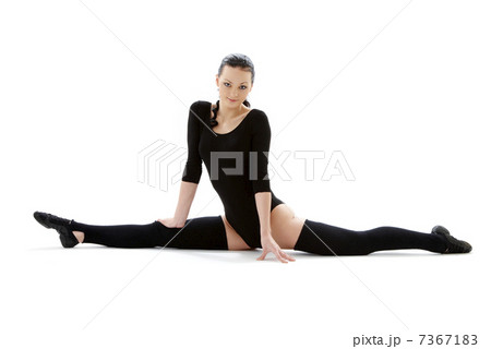 fitness in black leotard #6 7367183